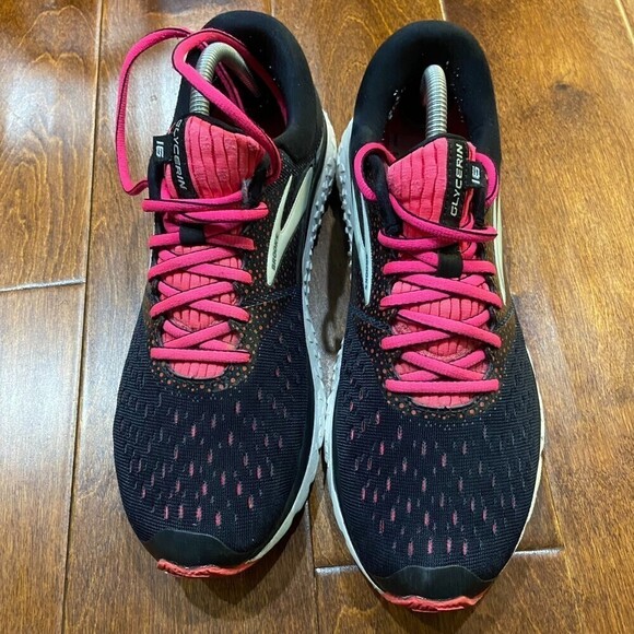 Brooks Women's Glycerin 16 1202781B070 Black Running Shoes Sneakers Size 11 B - Picture 4 of 7